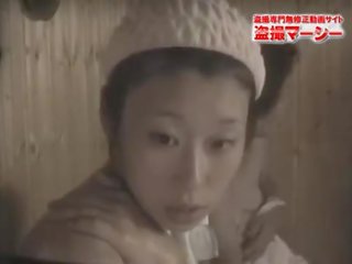 Jepun wanita sauna pengintip/voyeur 4